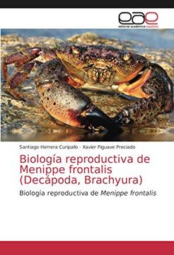 portada Biología Reproductiva de Menippe Frontalis (Decápoda, Brachyura): Biología Reproductiva de Menippe Frontalis (in Spanish)