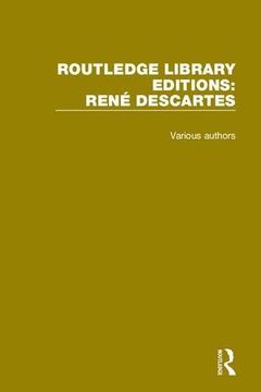 portada Routledge Library Editions: Rene Descartes (en Inglés)