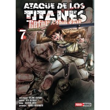 portada Attack on Titan Before the Fall n. 7 (in Spanish)