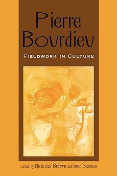 portada pierre bourdieu: fieldwork in culture (en Inglés)