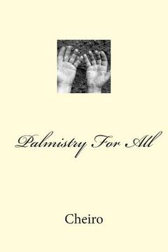 portada Palmistry For All (en Inglés)