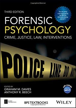portada Forensic Psychology (BPS Textbooks in Psychology)