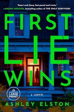 portada First lie Wins: A Novel (Random House Large Print) (in English)