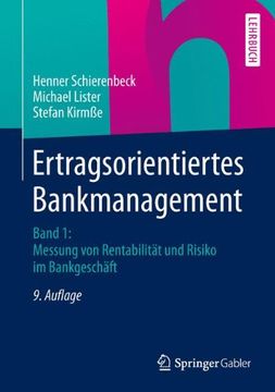 portada Ertragsorientiertes Bankmanagement: Band 1: Messung von Rentabilität und Risiko im Bankgeschäft (German Edition)