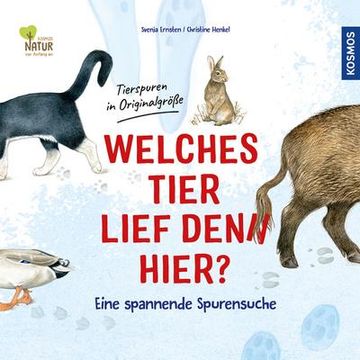 portada Welches Tier Lief Denn Hier? (en Alemán)