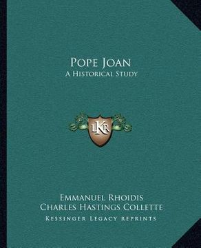 portada pope joan: a historical study (en Inglés)