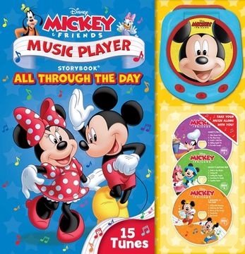 portada Disney Mickey Mouse: All Through the day Music Player Storybook (en Inglés)