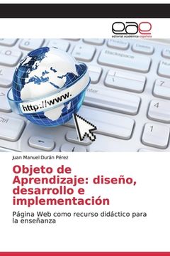 portada Objeto de Aprendizaje: Diseño, Desarrollo e Implementación (in Spanish)
