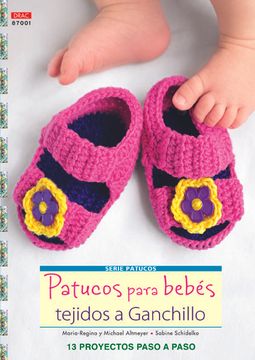 portada Patucos Para Bebes Tejidos a Ganchillo