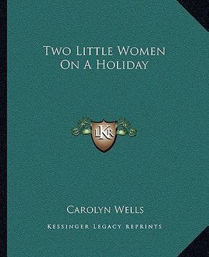 portada two little women on a holiday (en Inglés)
