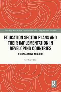 portada Education Sector Plans and Their Implementation in Developing Countries: A Comparative Analysis (Routledge Research in International and Comparative Education) (en Inglés)