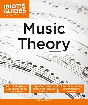portada Music Theory, 3e (Idiot's Guides) (en Inglés)