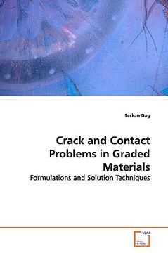 portada crack and contact problems in graded materials (en Inglés)