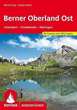 portada Berner Oberland Ost. Rother Wanderführer. (en Alemán)