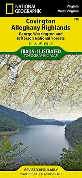 portada Covington, Alleghany Highlands Map [George Washington and Jefferson National Forests] (en Inglés)