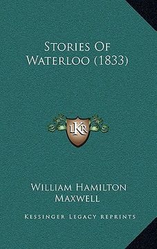 portada stories of waterloo (1833) (in English)