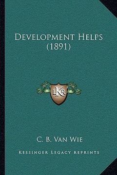 portada development helps (1891) (in English)