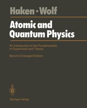portada atomic and quantum physics: an introduction to the fundamentals of experiment and theory (en Inglés)