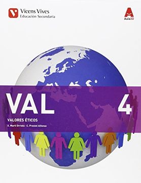 portada Val 4 (Valores Eticos Eso) Aula 3d (in Spanish)