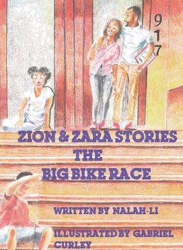 portada Zion & Zara Stories: The Big Bike Race (en Inglés)