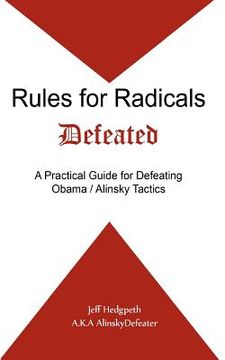 portada rules for radicals defeated (en Inglés)