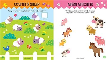 portada Super Puffy Stickers! Baby Animals (en Inglés)