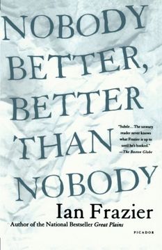 portada Nobody Better, Better Than Nobody (en Inglés)
