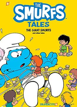 portada Smurf Tales Vol. 7: The Giant Smurfs and Other Tales (7) (The Smurfs Graphic Novels) (en Inglés)