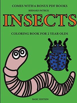 portada Coloring Books for 2 Year Olds (Insects) (in English)