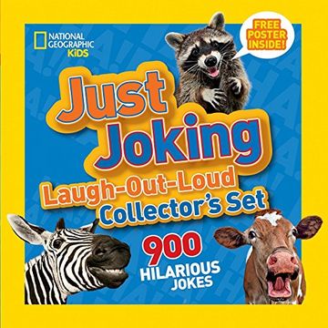 portada National Geographic Kids Just Joking Laugh-Out-Loud Collector's Set: 900 Hilarious Jokes (Just Joking: National Geographic Kids) 