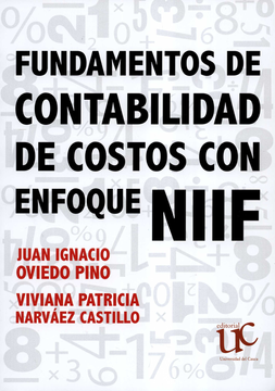 portada FUNDAMENTOS DE CONTABILIDAD DE COSTOS CON ENFOQUE NIIF (in Spanish)