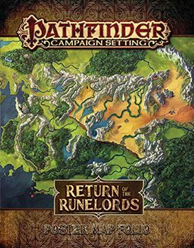 portada Pathfinder Campaign Setting: Return of the Runelords Poster map Folio (in English)