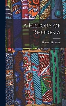 portada A History of Rhodesia (en Inglés)