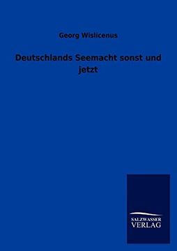 portada Deutschlands Seemacht Sonst und Jetzt (en Alemán)