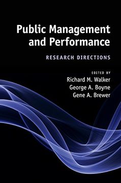 portada Public Management and Performance (in English)