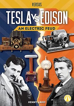portada Tesla vs. Edison: An Electric Feud (Versus) (en Inglés)
