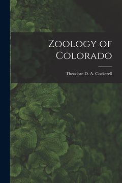 portada Zoology of Colorado (en Inglés)