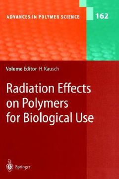 portada radiation effects on polymers for biological use (en Inglés)