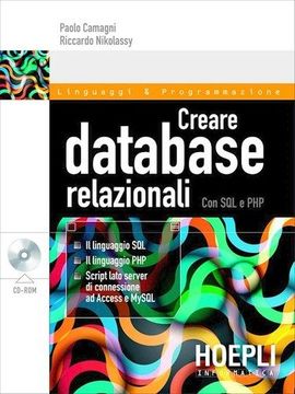 portada Creare Database Relazionali Con Sql E Php (en Italiano)