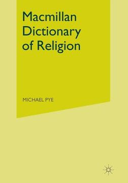 portada MacMillan Dictionary of Religion (en Inglés)