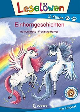 portada Leselöwen 2. Klasse - Einhorngeschichten: Erstlesebuch Kinder ab 7 Jahre (en Alemán)