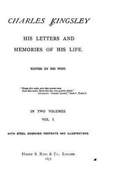 portada Charles Kingsley, His Letters and Memories of His Life - Vol. I (en Inglés)