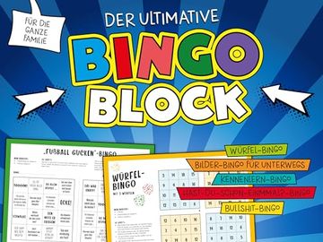 portada Der Ultimative Bingo-Block für die Ganze Familie (en Alemán)