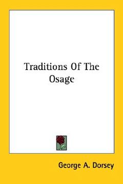 portada traditions of the osage (in English)