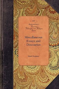 portada miscellaneous essays and discourses