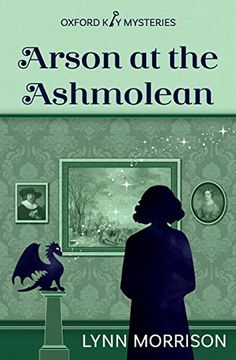 portada Arson at the Ashmolean: A Humorous Paranormal Cozy Mystery (Oxford key Mysteries) 