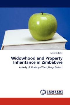 portada widowhood and property inheritance in zimbabwe (en Inglés)
