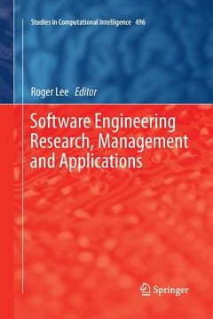 portada Software Engineering Research, Management and Applications (en Inglés)