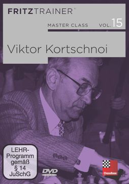 portada Master Class 15: Viktor Kortschnoi, Dvd-Rom (en Alemán)