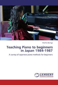 portada Teaching Piano to beginners in Japan 1984-1987: A survey of Japanese piano methods for beginners